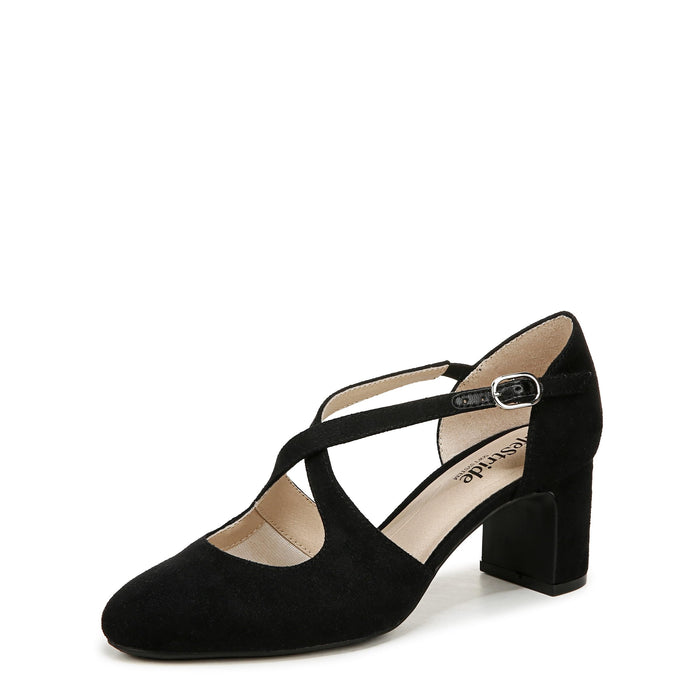 LifeStride Womens' Tracy Strappy Block Heeled Pumps