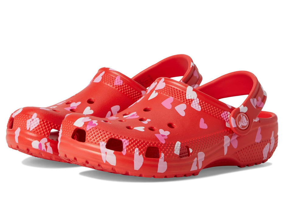 Crocs Kids Classic Graphic Clogs Cherry Red 6 Medium