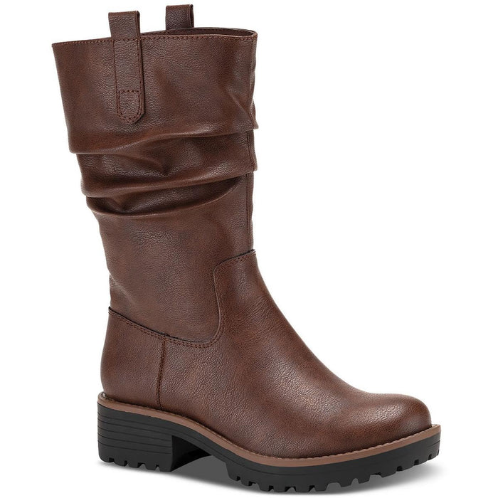 Sun + Stone Women's Nelliee Lug Sole Slouch Boots