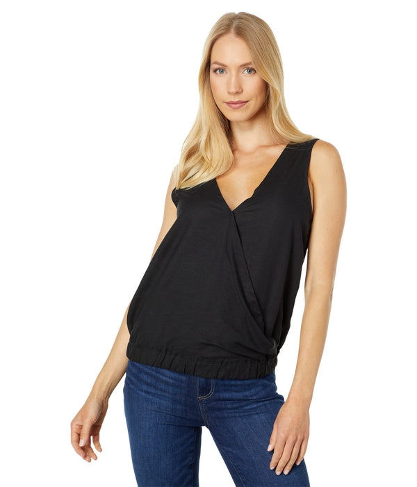 Splendid Canyon Cross Tank Black SM (Womens 2-4)