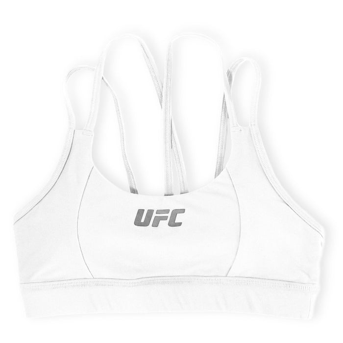 UFC Strappy Sports Bra White MD