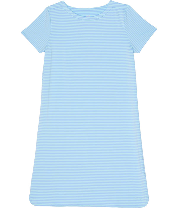 Vineyard Vines Girls Stripe Sankaty Dress Big Kid XL