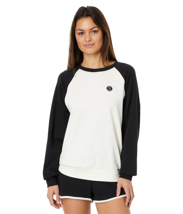 Salty Crew Set Sail Crew Sweatshirt Black MD