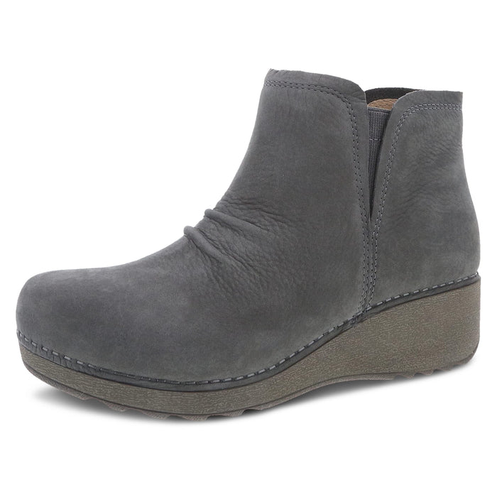 Dansko Women's Caley Grey Wedge Bootie