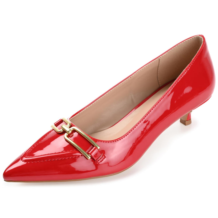 Journee Collection Women's Rumi Pumps, Red, 9.5