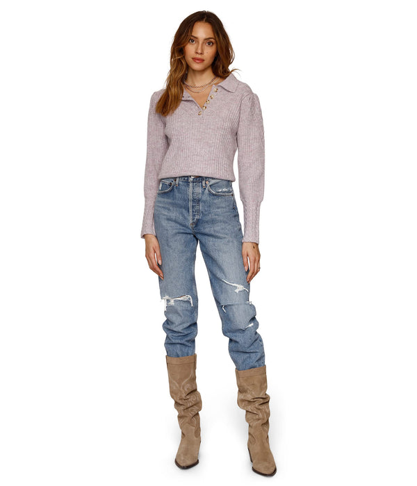 Heartloom Zatarra Sweater Lavender LG