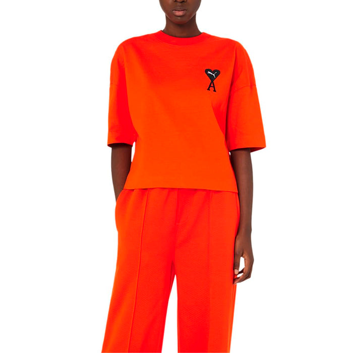 PUMA Puma X Ami Graphic Tee Orange MD