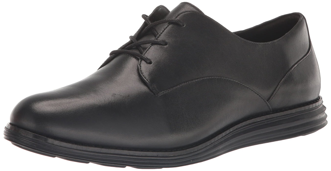 Cole Haan Women's Grand Plain Oxford Shoes, Black/Black, 8