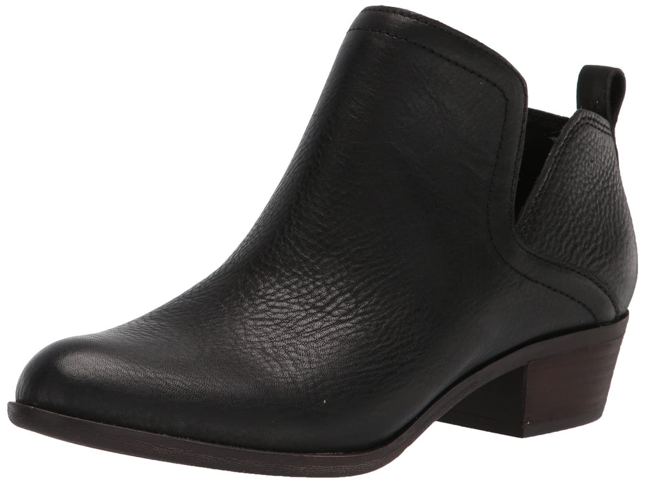 Lucky Brand Women's Bollo Ankle Boots, Black, 9.5