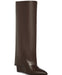 Madden Girl Women's Evander Faux Leather Knee High Boots