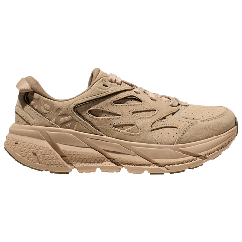 Hoka Men's Suede Low Top Clifton L Sneakers, 7