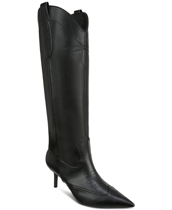 INC Womens' Hayleigh Mid-Heel Cowboy Boots