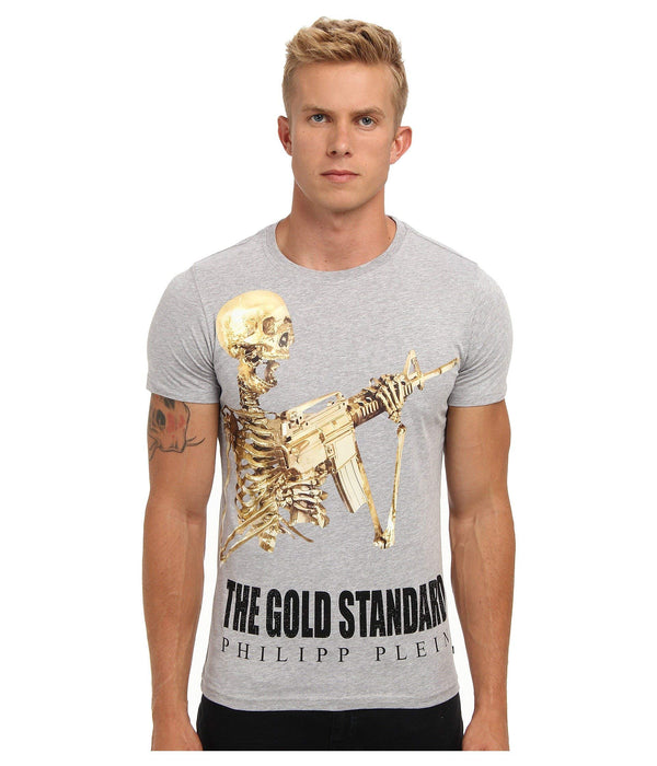 Philipp Plein The Gold Standard T-Shirt Grey XL
