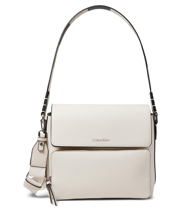 Calvin Klein Zenya Casual Shoulder Bag Cherub White One Size