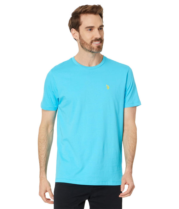 U.S. POLO ASSN. Crew Neck Small Pony T-Shirt Blue Sea XL