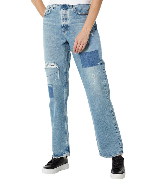 AG Adriano Goldschmied Women Clove Patched Jeans 28