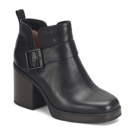 Korks Womens' Kari Stacked Heeled Booties