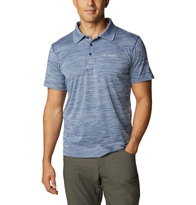 Columbia Zero Rules Polo Shirt Carbon Heather SM