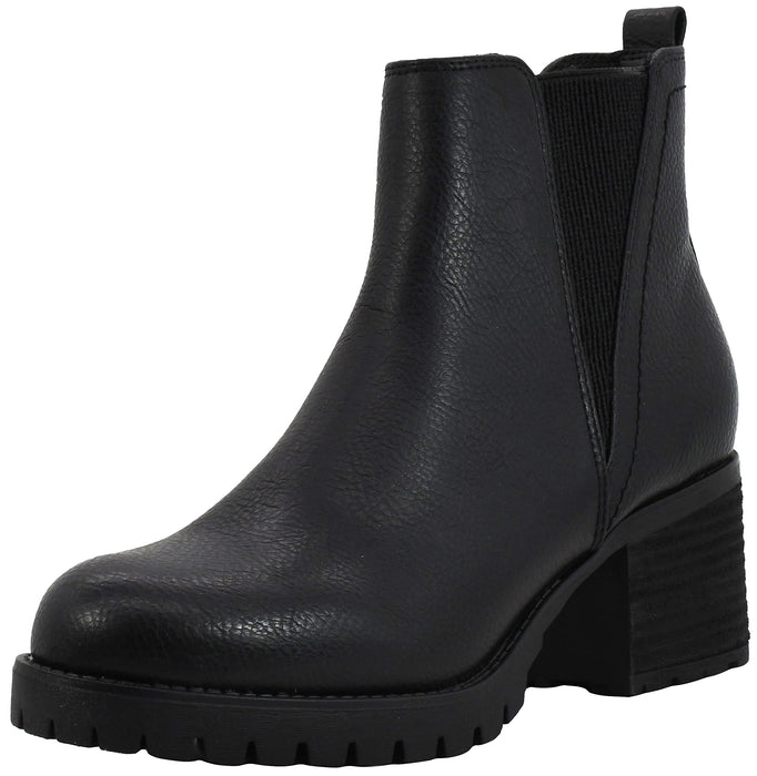 MIA Women's Jody Lug Sole Chelsea Booties