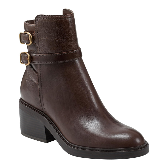 Marc Fisher Women's MARIETA Ankle Boot, Brown 200, 6