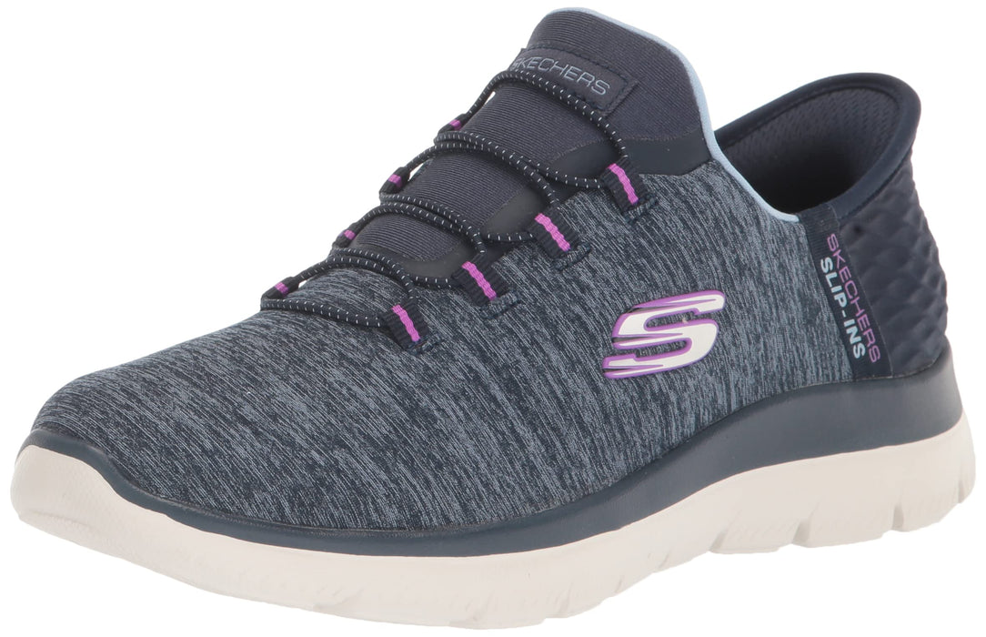 Skechers Women's Hands Free Slip Ins Summits Dazzling Haze Sneaker