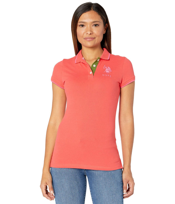 U.S. POLO ASSN. Triple Crown Polo Coral Love SM