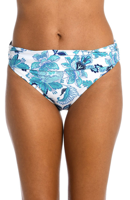 La Blanca Women's Banded Hipster Bikini Swimsuit Bottom