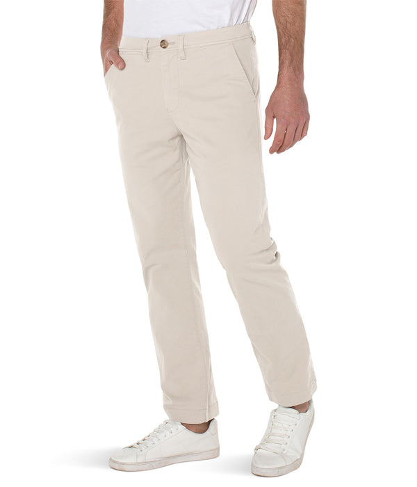 Liverpool Los Angeles Mens Chino Pant Limestone 31X32