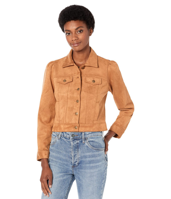 KUT from the Kloth Chantria 3/4 Puff Sleeve Jacket Butterscotch LG