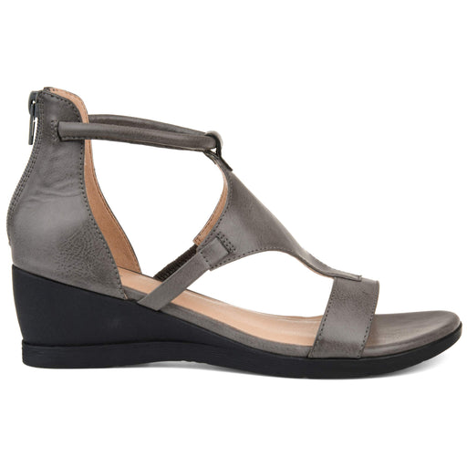 Journee Collection Women's Trayle Wedge Sandals