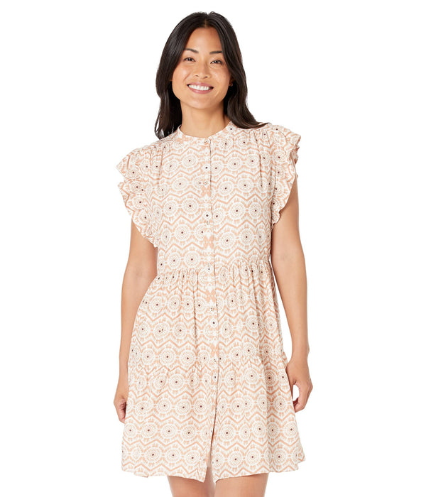 Marie Oliver Neelie Dress Natural Shibori LG