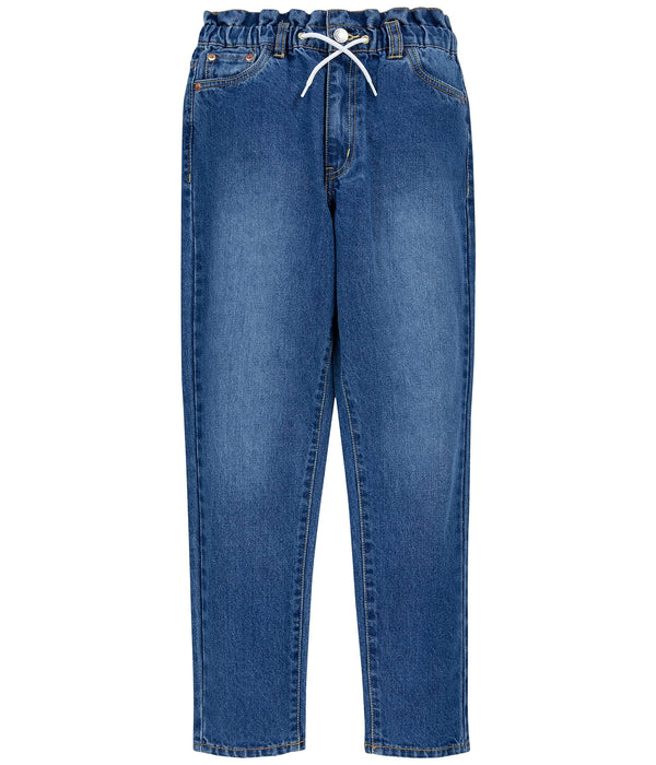 Levis Kids Girls High Loose Taper Jeans (Big Kids) Low Down 8 (Big Kids)
