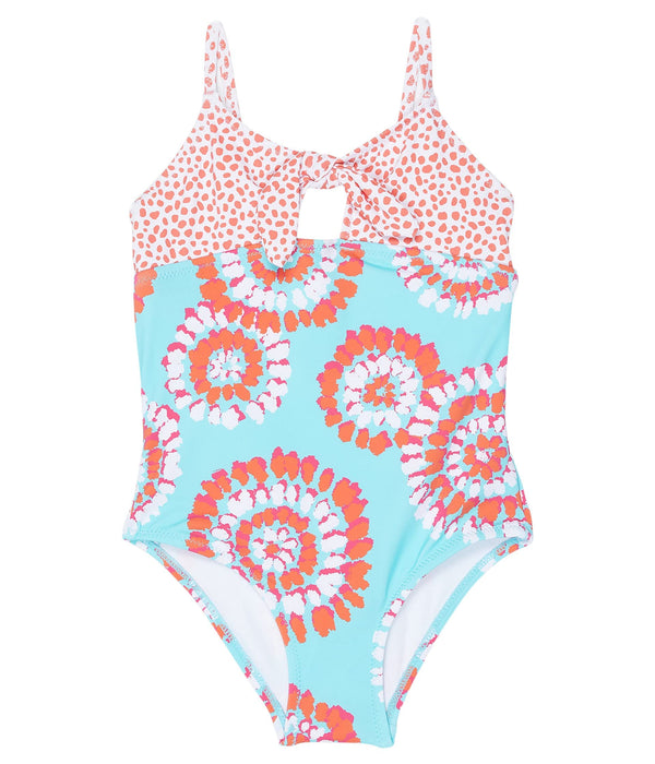 Hatley Girls Painted Mandalas Swimsuit Toddler 4T