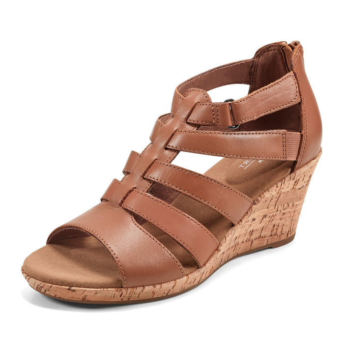 Rockport Womens' Briah New Gladiator Wedge Sandal