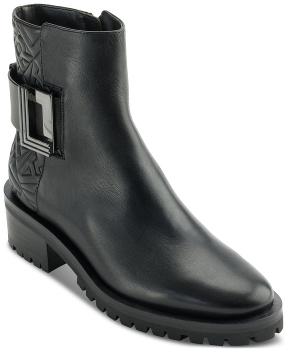 Karl Lagerfeld Paris Women's Vara Buckled Boots