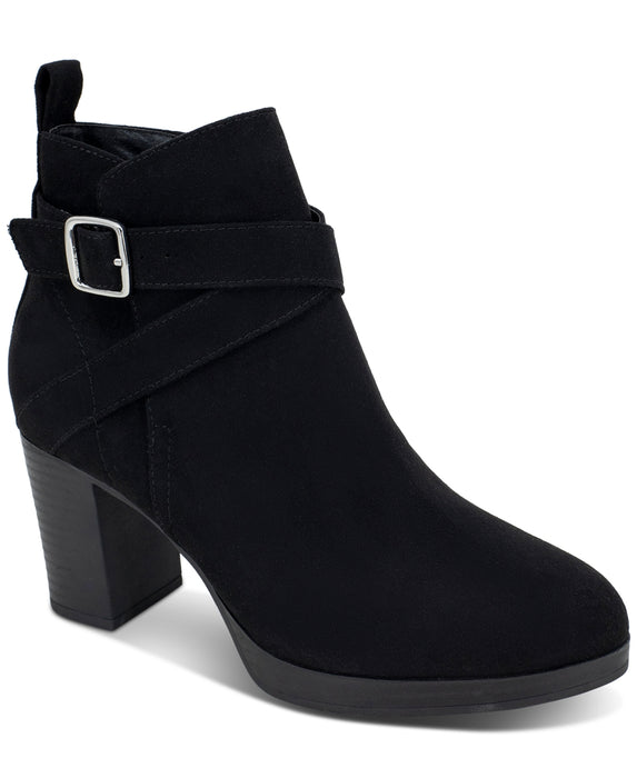 Style & Co Womens' Zaharaa Buckled Dress Booties