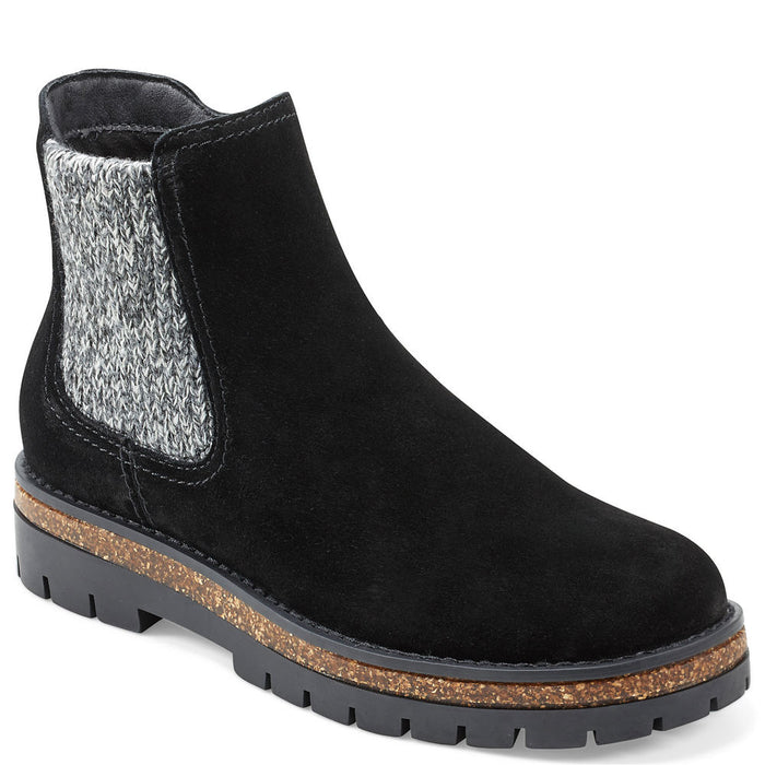 Earth Women's Aydin Round Toe Casual Lug Sole Booties