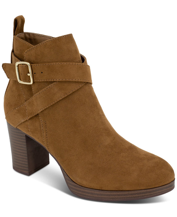 Style & Co Womens' Zaharaa Buckled Dress Booties