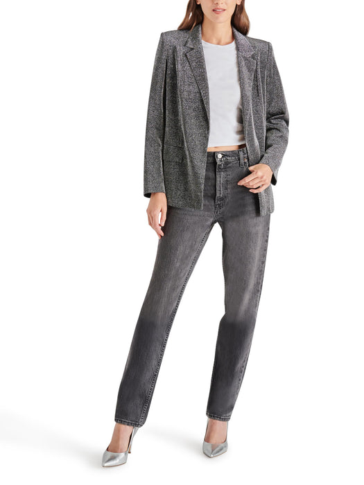 Steve Madden Payton Blazer Black 1 MD
