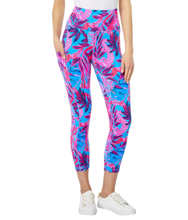 Lilly Pulitzer UPF 50+ High-Rise Leggings Ruby Red Wild Times XXS