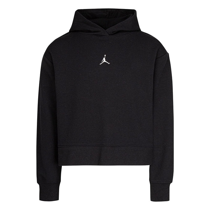 Jordan Girls Jumpman Crew (Little Kids) Black 6 | XS