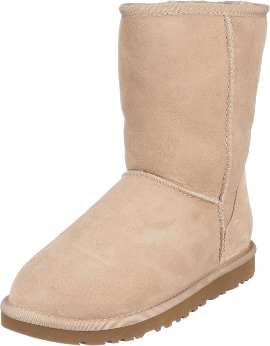 UGG Australia Women's Classic Short Sheepskin Boot, Sugar, 10 M