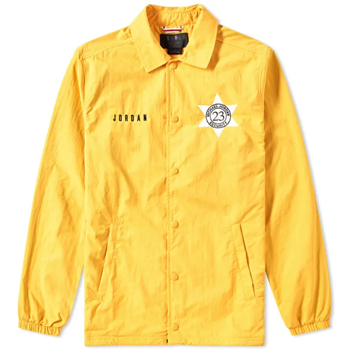 Jordan Mens' Pinnacle Security Jacket, Varsity Maize, 2XL