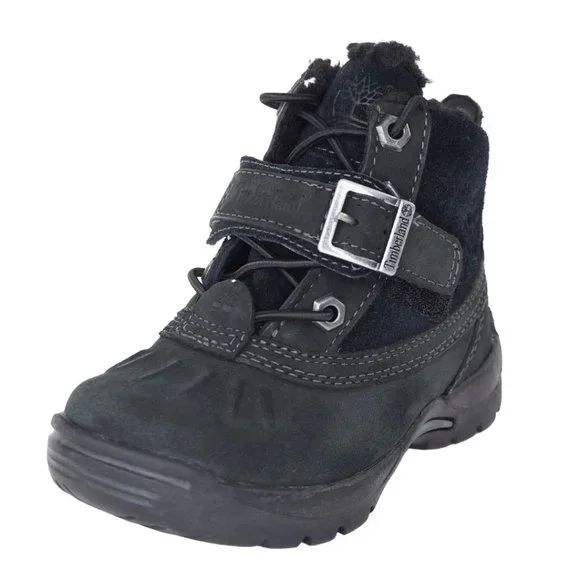 Timberland Toddlers' Mallard Winter Boots, Snow Black, 9T