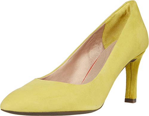 Rockport Women's Pump, Lemon Suede,7 M US