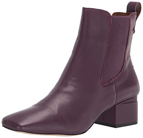 Franco Sarto Womens Waxton Ankle Boot Plum 6.5 M