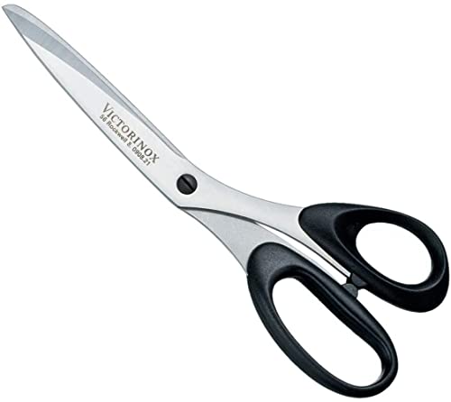 Victorinox Left-Handed Stainless Scissors, Black/Silver, 21 x 5 x 5 cm