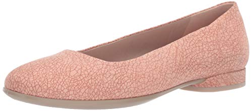 ECCO Women's Anine Ballerina Ballet Flat, Muted Clay ROSATO, 8-8.5