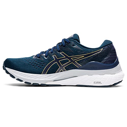 ASICS Women's Gel-Kayano 28 Running Shoes, 11.5 US M, French Blue/Thunder Blue