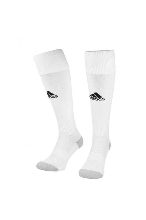 Adidas Men's Soccer Knee Socks Milano 16 Socks (40-42, White/Black)